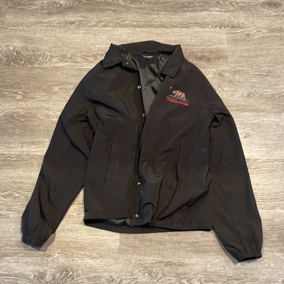 California Republic L button up reflective windbreaker - Picture 2 of 3